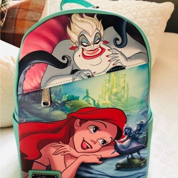 NWT OG DEC The Little Mermaid Loungefly - Picture 9 of 9